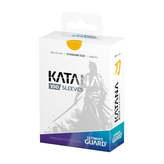 Ultimate Guard Katana Sleeves Standard Size Yellow (100)