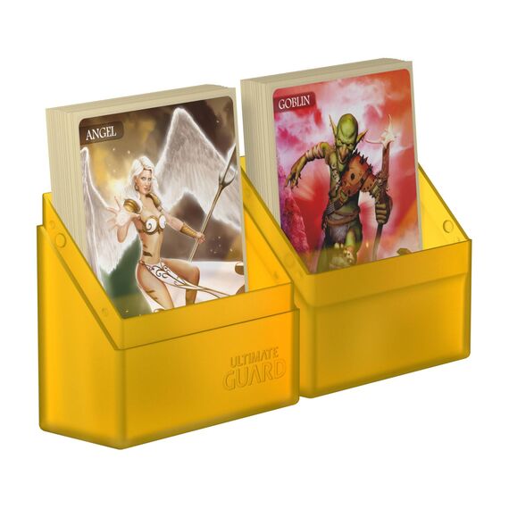 Ultimate Guard Boulder Deck Case 40+ Standard Size Amber