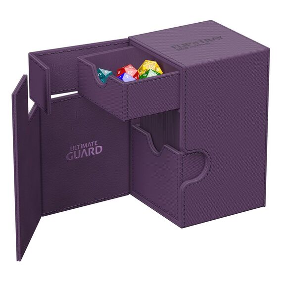 Ultimate Guard Flip`n`Tray 100+ XenoSkin Monocolor Purple