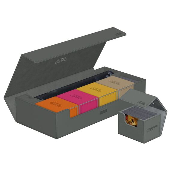 Ultimate Guard Superhive 550+ XenoSkin Monocolor Grey