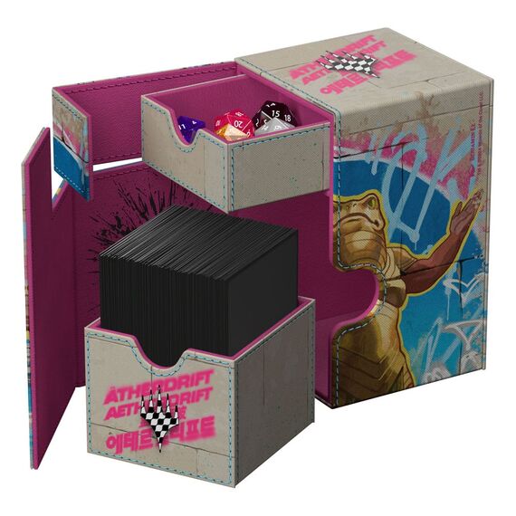 Ultimate Guard Flip'n'Tray 100+ Xenoskin Magic: The Gathering "Aetherdrift" - Design 1