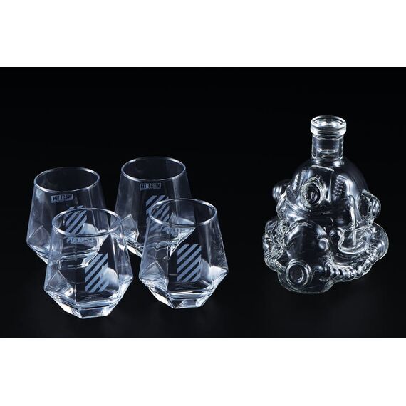 Fallout Decanter 5 Piece Set  T-51