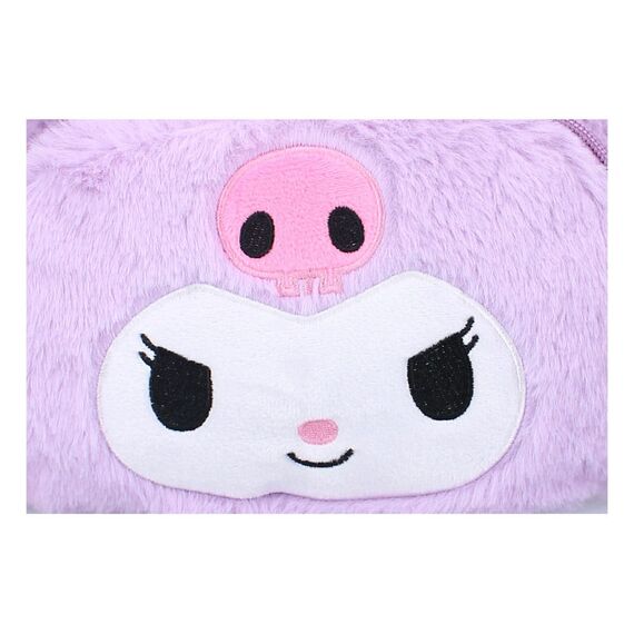 Sanrio Backpack Kuromil Fluffy Festival Purple 26 cm