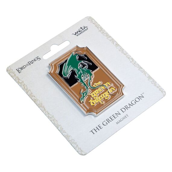 Lord of the Rings Magnet The Green Dragon (Enamel) 7 cm