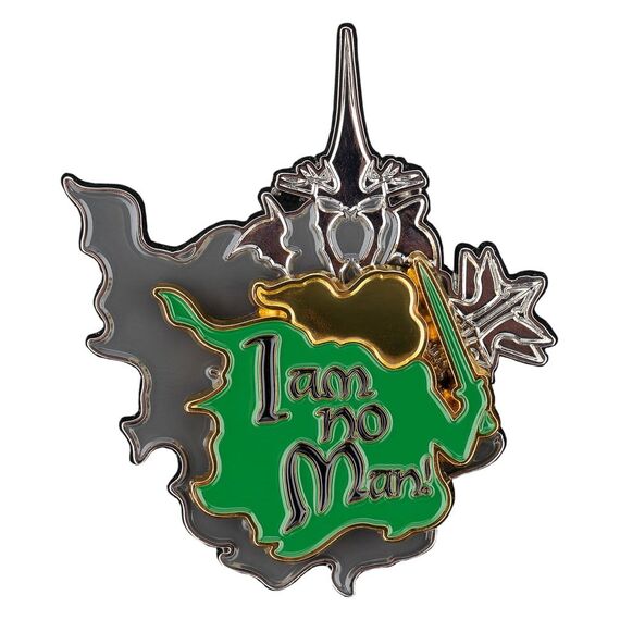 Lord of the Rings Collectors Pins 2-Pack No Man can Kill Me & I Am No Man! 7 cm