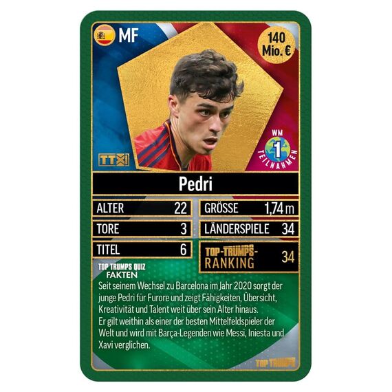 World Football Stars Card Game 200 Pack 3 *German Version*