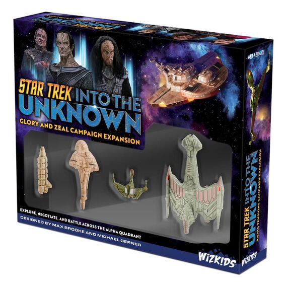 Star Trek: Into the Unknown Miniatures Game Expansion Glory and Zeal *English Version*
