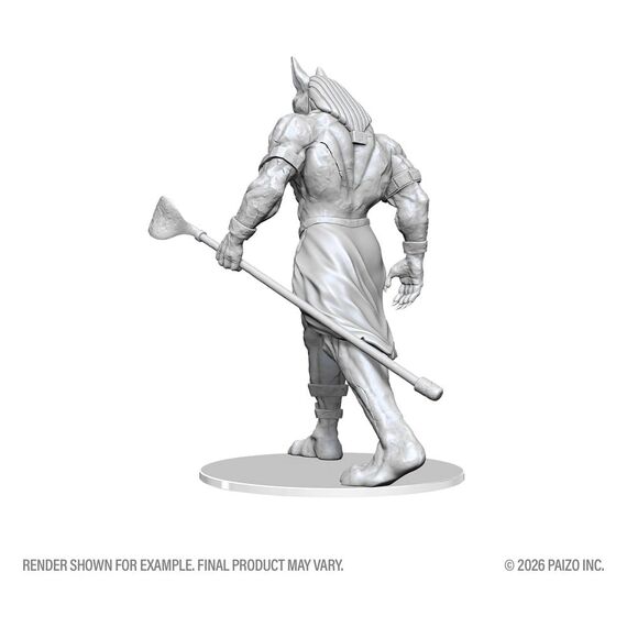 Pathfinder Deep Cuts Unpainted Boxed Miniature Giant Animated Statue