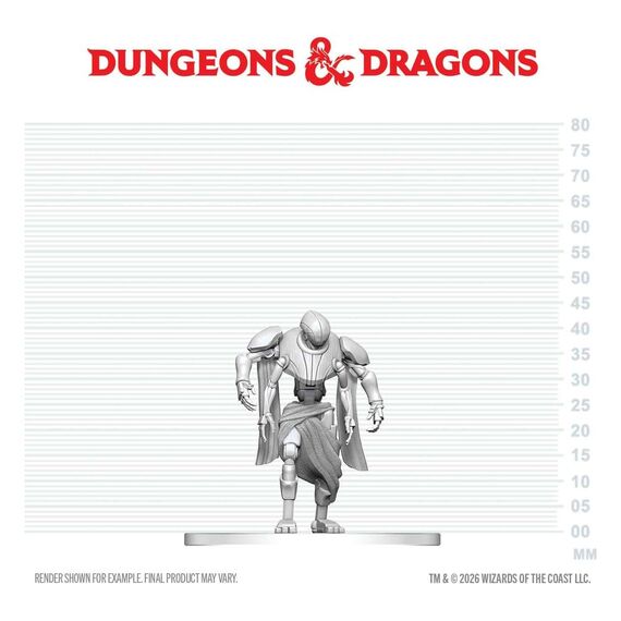 D&D Nolzur's Marvelous Miniatures Mini Figure Nimblewright Hulk 4 cm