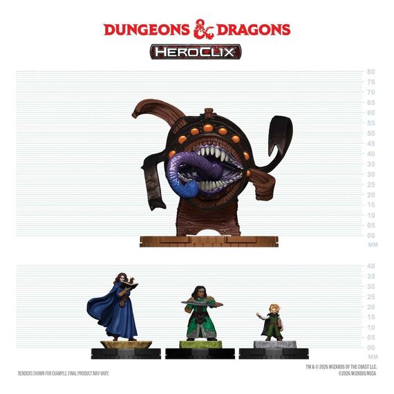 Dungeons & Dragons HeroClix: Figure Set Tavern Trouble 18 cm