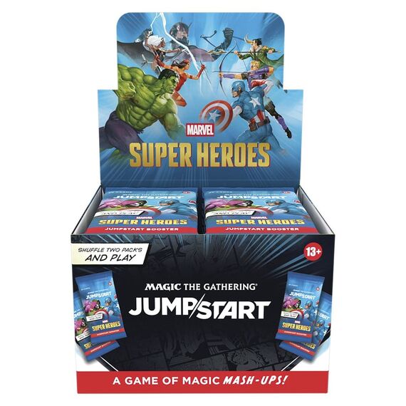 Magic the Gathering Marvel Super Heroes Jumpstart Booster Display (24) english