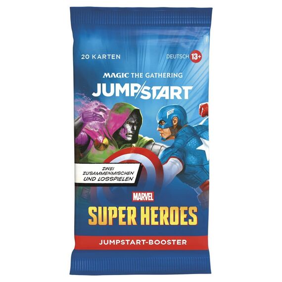 Magic the Gathering Marvel Super Heroes Jumpstart Booster Display (24) german