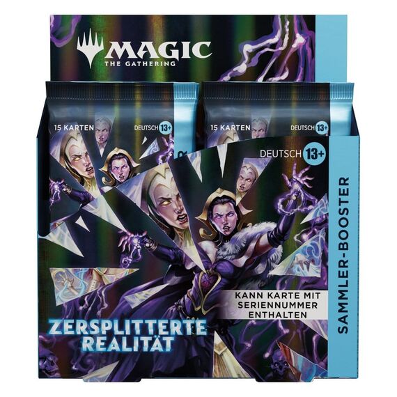 Magic the Gathering Zersplitterte Realität Collector Booster Display (12) german