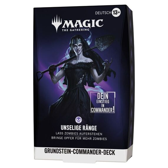 Magic the Gathering Foundations Commander Decks Case (5) german