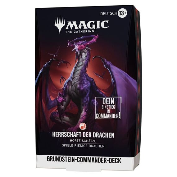 Magic the Gathering Foundations Commander Decks Case (5) german