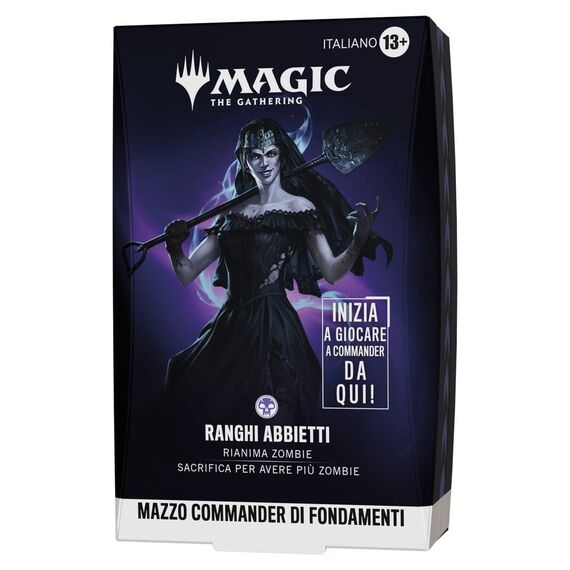 Magic the Gathering Foundations Commander Decks Case (5) italian