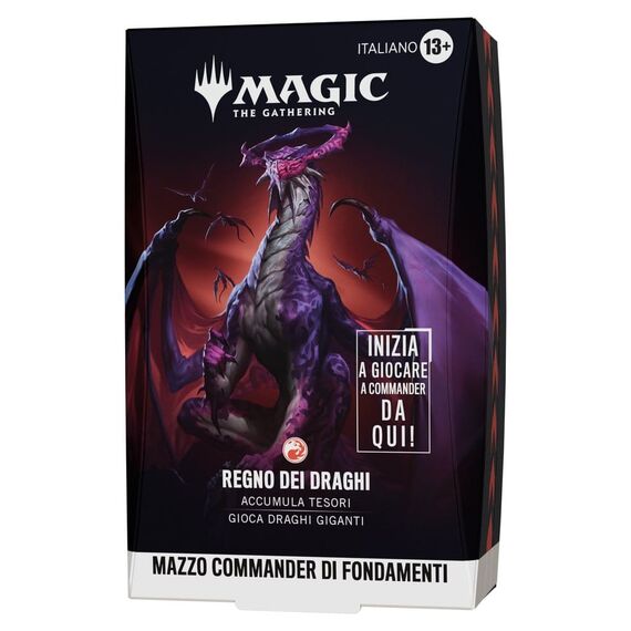 Magic the Gathering Foundations Commander Decks Case (5) italian