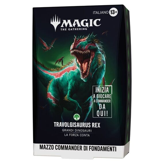 Magic the Gathering Foundations Commander Decks Case (5) italian