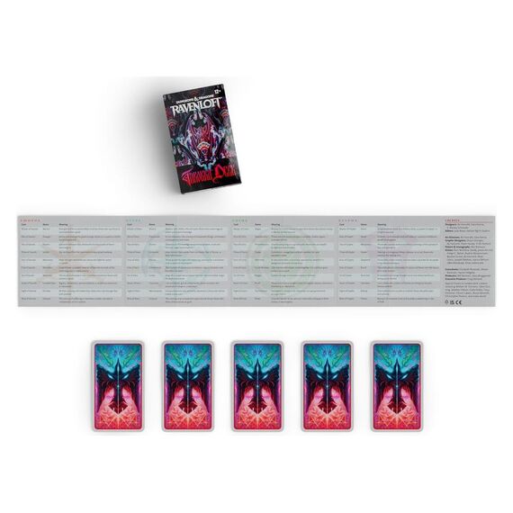 Dungeons & Dragons RPG Ravenloft: The Horrors Within Tarokka Deck *English Version*
