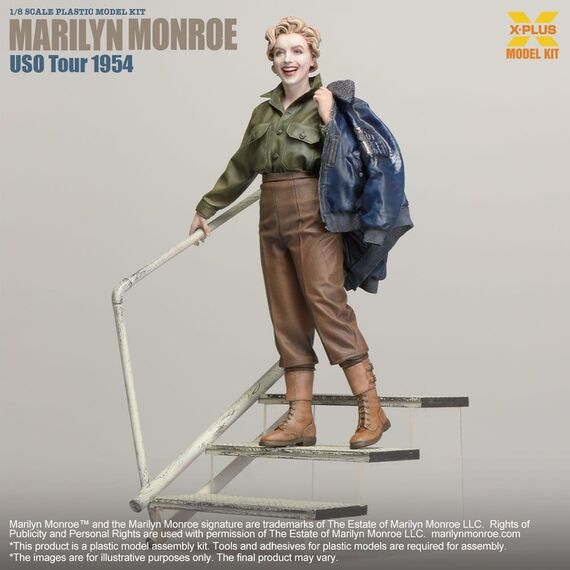 Marilyn Monroe Plastic Model Kit 1/8 (Reproduction) 26 cm