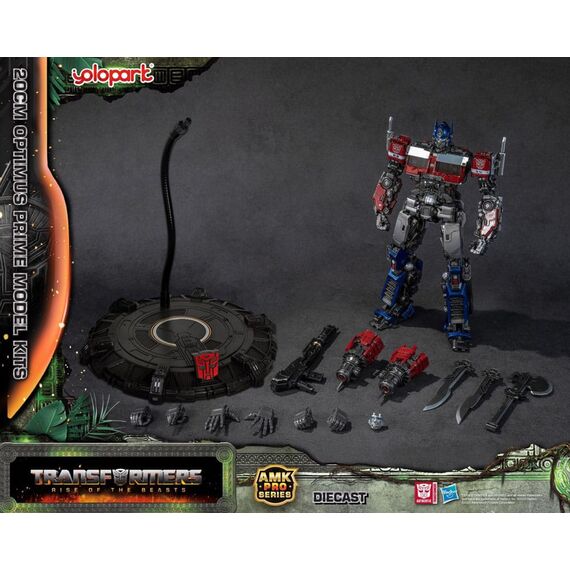 Transformers: Rise of the Beasts AMK Pro Series Plastic Model Kit Optimus Prime (Oversea Version) 20 cm