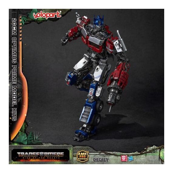 Transformers: Rise of the Beasts AMK Pro Series Plastic Model Kit Optimus Prime (Oversea Version) 20 cm