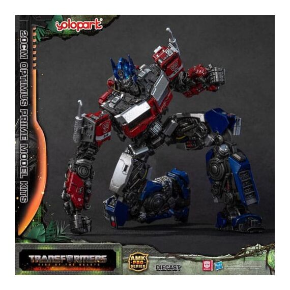 Transformers: Rise of the Beasts AMK Pro Series Plastic Model Kit Optimus Prime (Oversea Version) 20 cm
