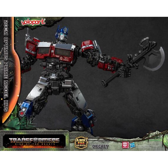 Transformers: Rise of the Beasts AMK Pro Series Plastic Model Kit Optimus Prime (Oversea Version) 20 cm