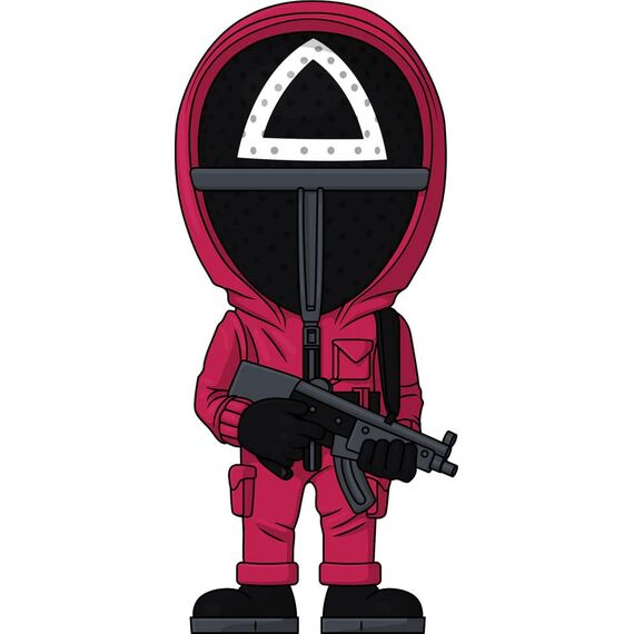 Squid Game Vinyl Figure Masked Soldier 11 cm