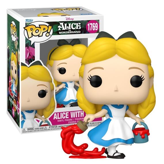 ALICE IN WONDERLAND - POP Disney N° XXXX - Alice with Paint