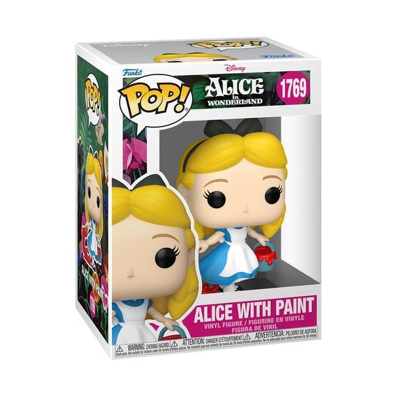 ALICE IN WONDERLAND - POP Disney N° XXXX - Alice with Paint