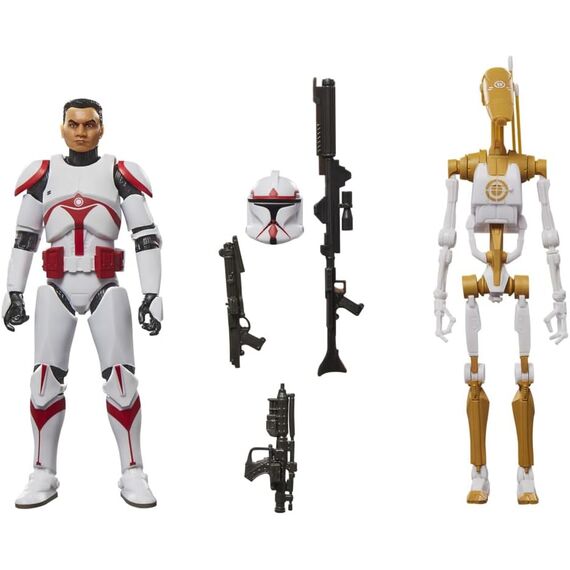 STAR WARS - Assault Trooper & Battle Droid - Fig. Black Series 15cm