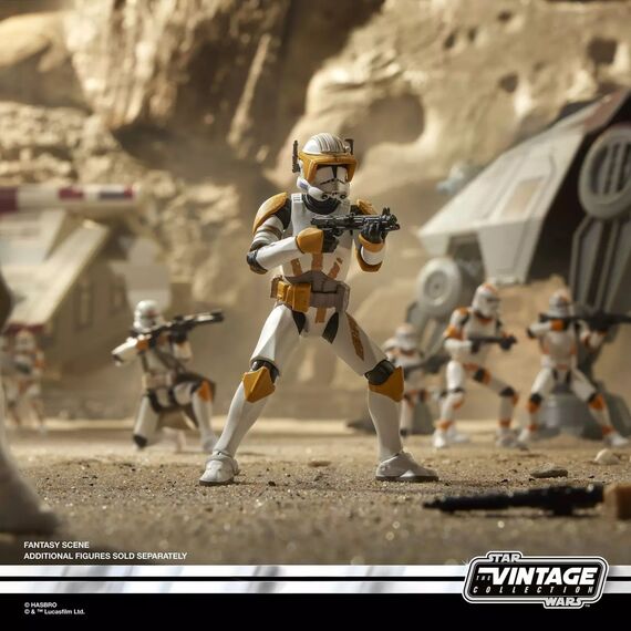 STAR WARS 3 - Anakin & Commander Cody - Fig. Vintage Collection 10cm