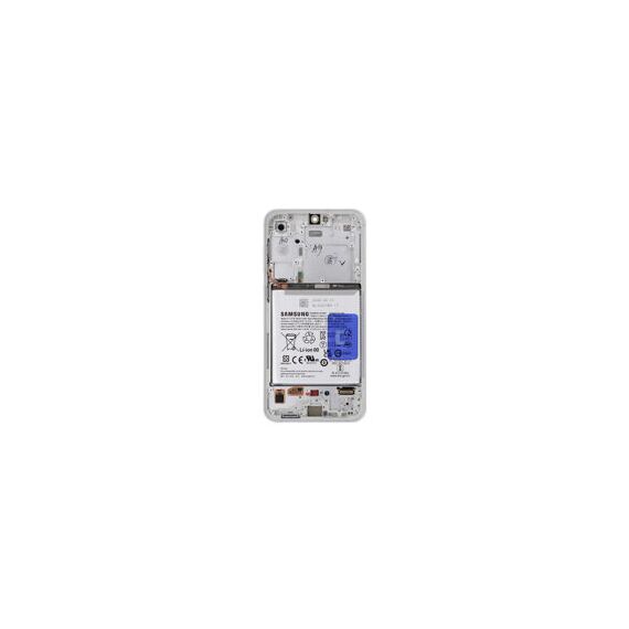 Samsung (GH82-32855B) OLED Touchscreen (incl. frame - incl. battery) - White, Galaxy S23 FE; SM-S711