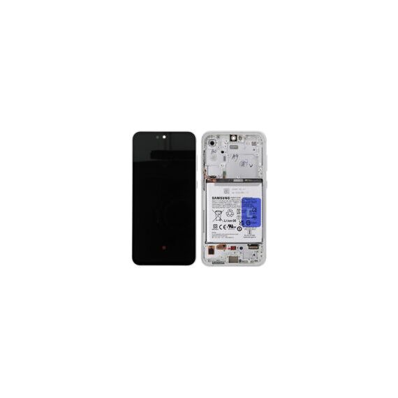 Samsung (GH82-32855B) OLED Touchscreen (incl. frame - incl. battery) - White, Galaxy S23 FE; SM-S711