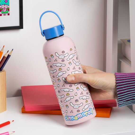 SANRIO - Cinnamoroll - Metal Water Bottle 500ml