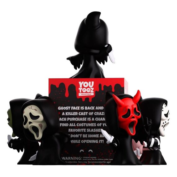 Ghost Face Mini Figures Blind Box Assortment (8)