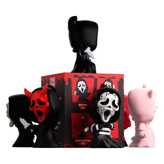 Ghost Face Mini Figures Blind Box Assortment (8)