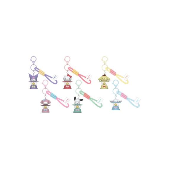 Sanrio Light-Up Camping Lamp Series Keychain with Hand Strap Hello Kitty and Friends Display (12)