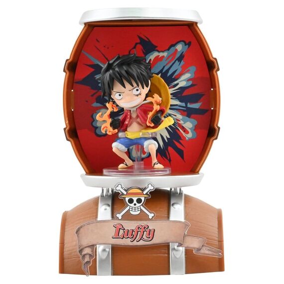 One Piece Barrel Capsule Mini Figures 9 cm Blind Box Display (6)
