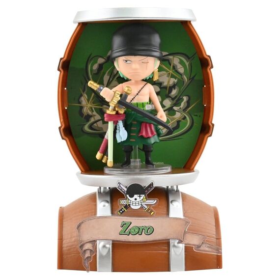 One Piece Barrel Capsule Mini Figures 9 cm Blind Box Display (6)