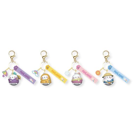 Molang Weather Series Keychain with Hand Strap Display (12)
