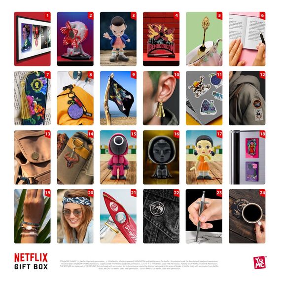 Netflix Gift Box Countdown