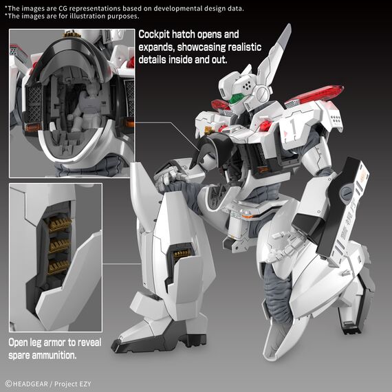 PATLABOR - RG 1/48 AV-98Plus Ingram (Ingram Plus) - Model Kit
