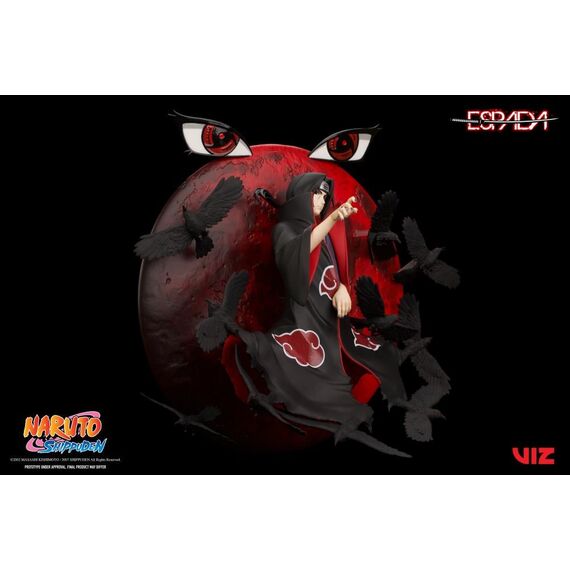 NARUTO SHIPPUDEN - Itachi Uchiha - Wall Statue 25cm
