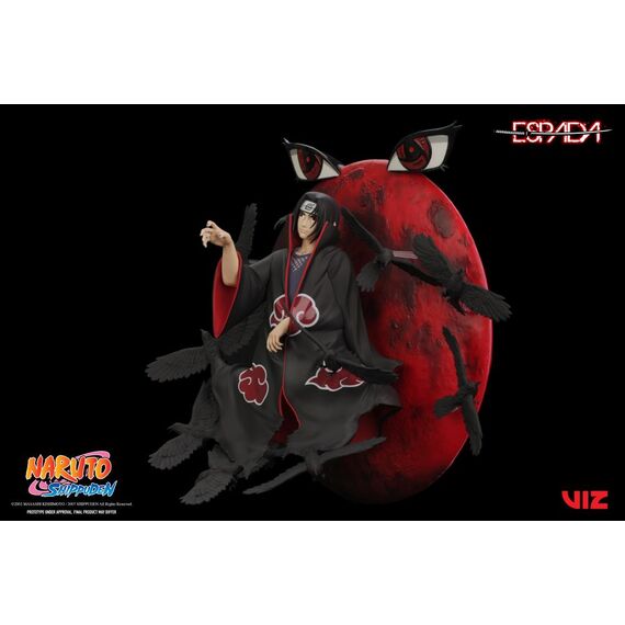 NARUTO SHIPPUDEN - Itachi Uchiha - Wall Statue 25cm