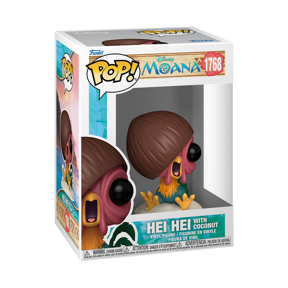 MOANA - POP Disney N° XXXX - Hei Hei with coconut