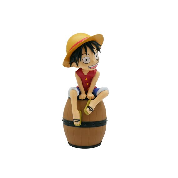 ONE PIECE - Luffy on a Barrel - Light-Up Figure - 8inch