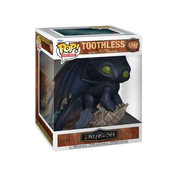 HOW TO TRAIN YOUR DRAGON LIVE ACTION - POP DELUXE N° 1792 - Toothless
