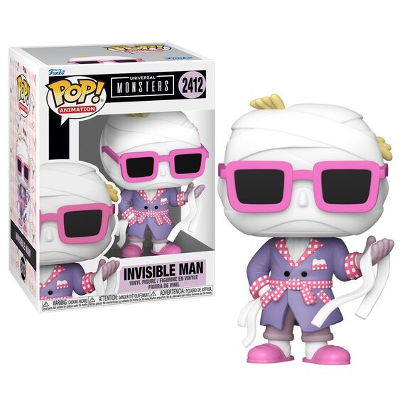 UNIVERSAL MONSTERS - POP Movies N° XXXX - Invisible Man with Chase